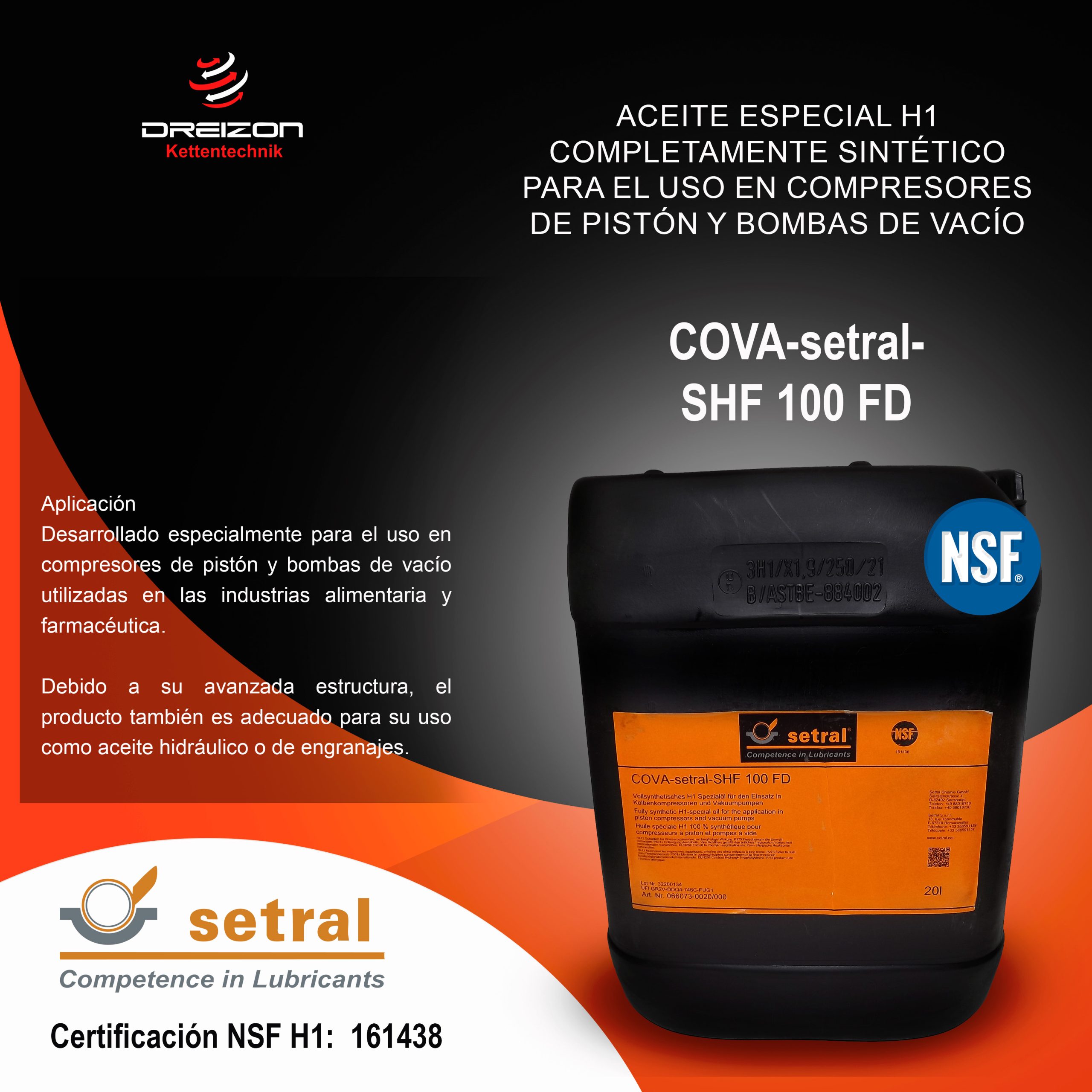 COVA Setral SHF-100 FD