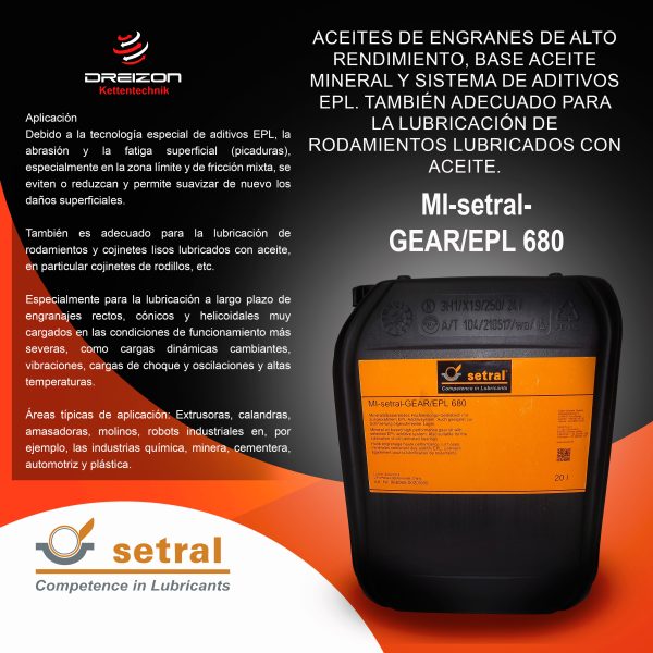 MI-SETRAL-GEAR/ EPL 680