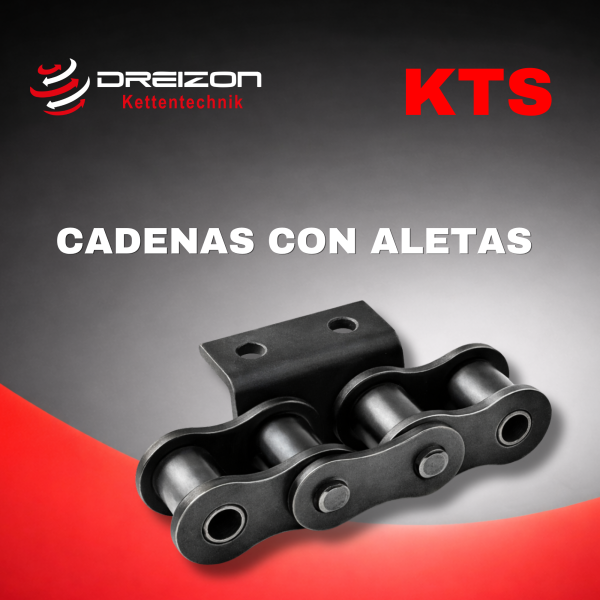 Cadenas con aletas