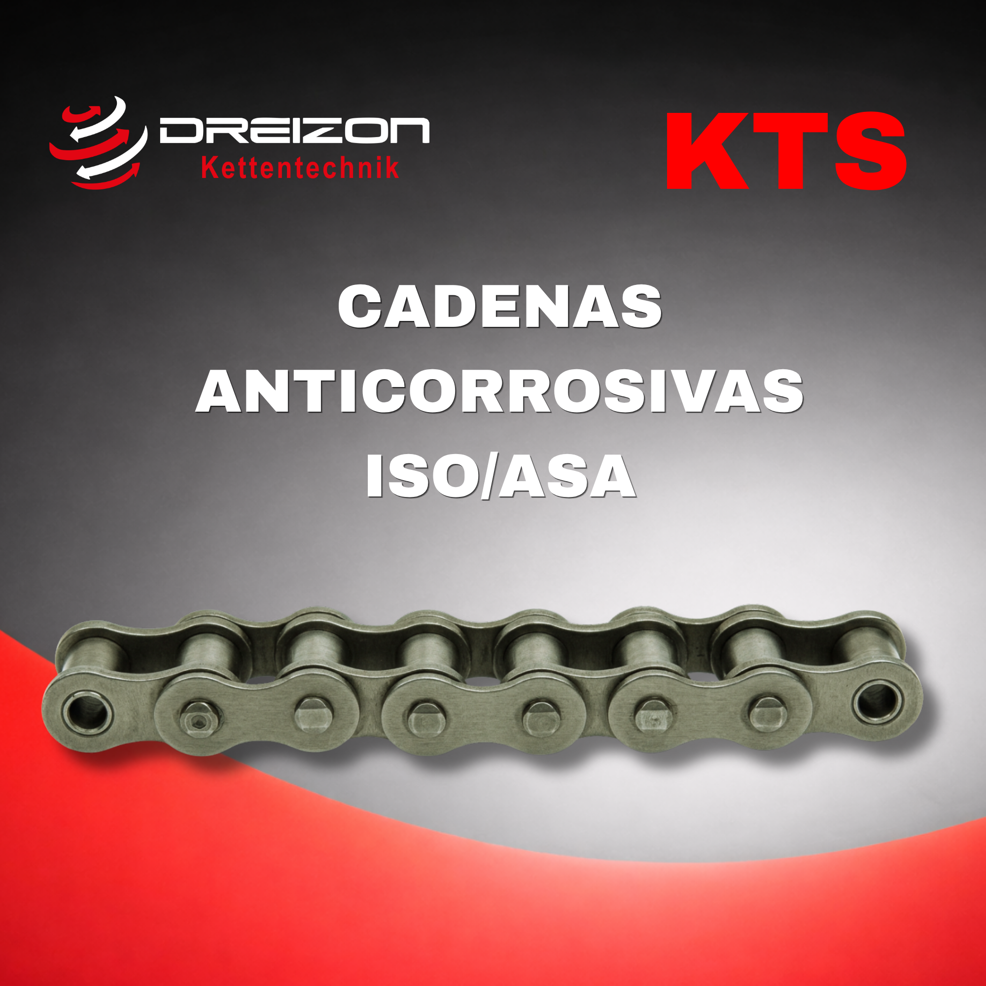 Cadenas anticorrosivas ISO/ASA