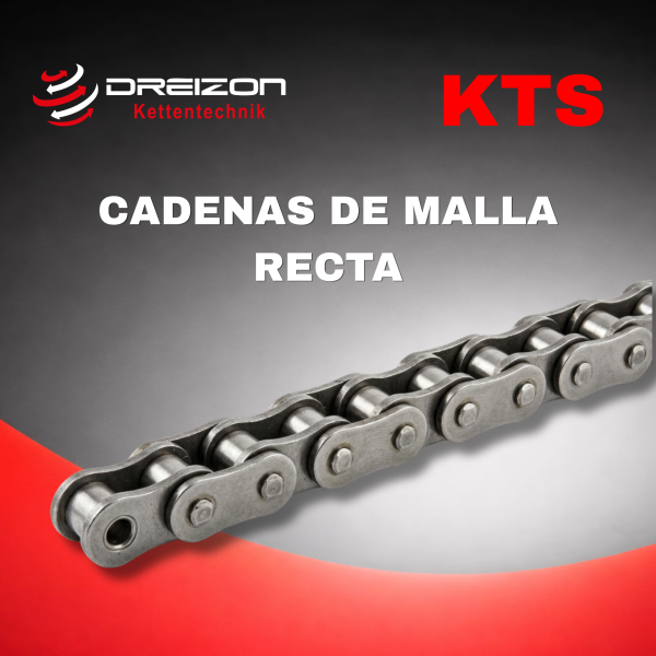 Cadenas de malla recta